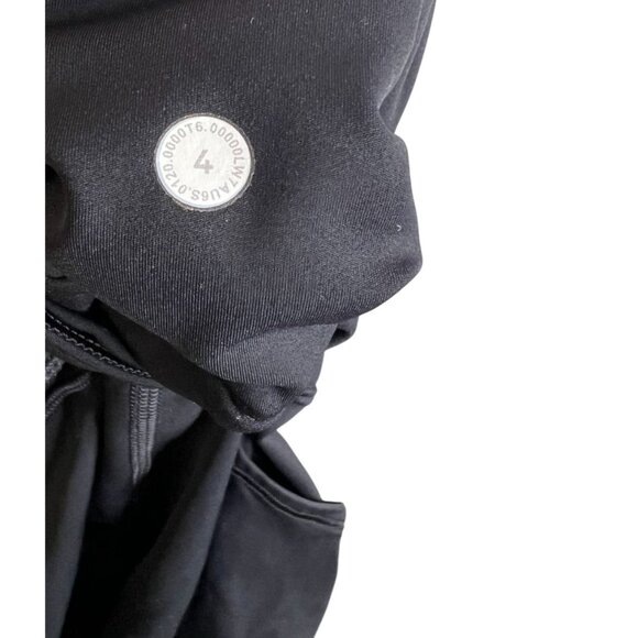 Lululemon Fast Free Short 6" Non-Reflective Black Size 4 Nulux - Picture 4 of 4